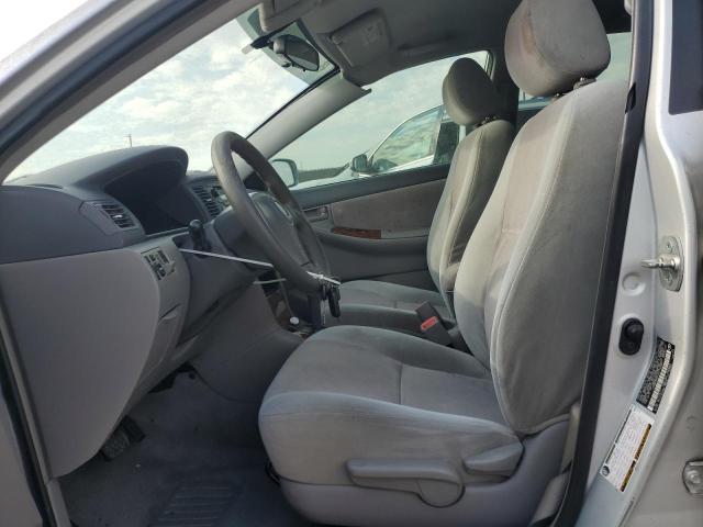 JTDBR32E470115249 - 2007 TOYOTA COROLLA CE SILVER photo 7