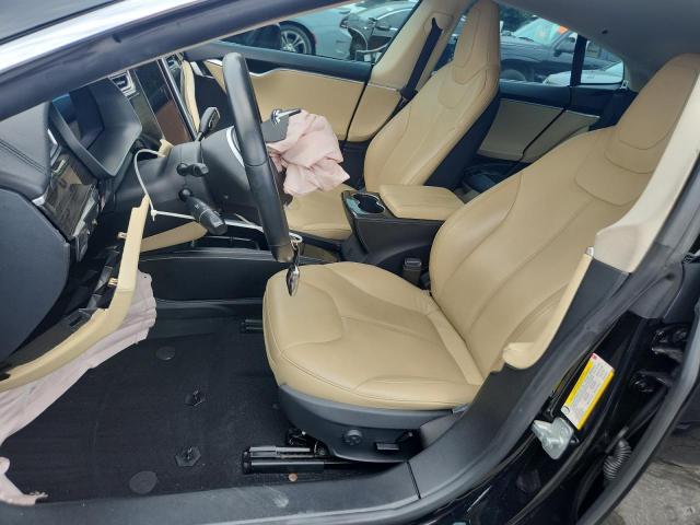 5YJSA1S13EFP45531 - 2014 TESLA MODEL S Սև լուսանկար 7