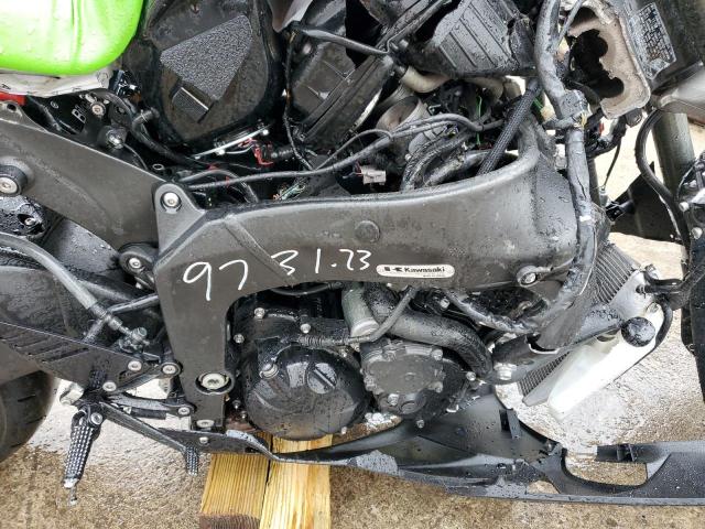 JKAZX4R119A004789 - 2009 KAWASAKI ZX600 R BLACK photo 7