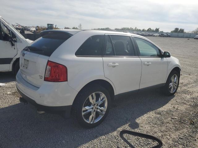 2FMDK4JC4DBC65631 - 2013 FORD EDGE SEL WHITE photo 3