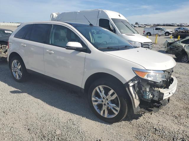 2FMDK4JC4DBC65631 - 2013 FORD EDGE SEL WHITE photo 4