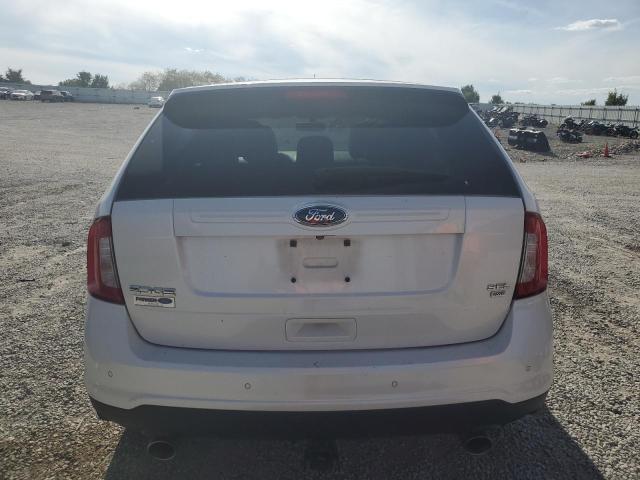 2FMDK4JC4DBC65631 - 2013 FORD EDGE SEL WHITE photo 6