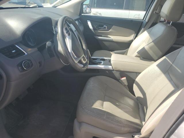 2FMDK4JC4DBC65631 - 2013 FORD EDGE SEL WHITE photo 7