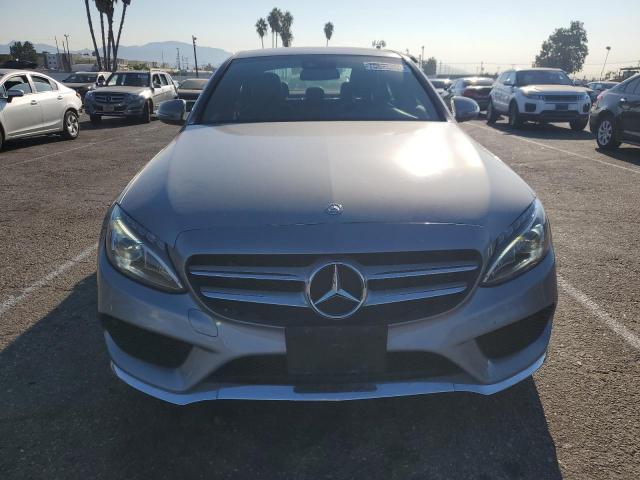 55SWF4KB9GU134756 - 2016 MERCEDES-BENZ C 300 4MATIC GRAY photo 5