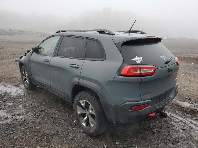 1C4PJMBS6FW652631 - 2015 JEEP CHEROKEE TRAILHAWK GRAY photo 2