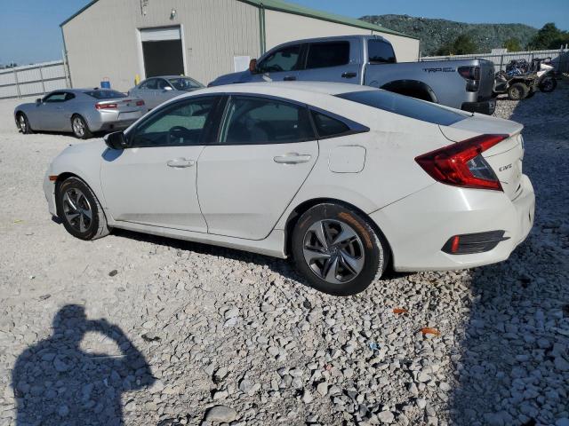 2HGFC2F6XKH514401 - 2019 HONDA CIVIC LX WHITE photo 2