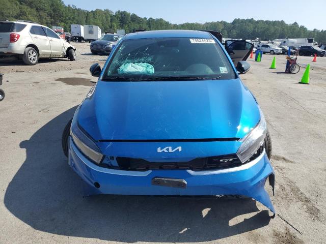 3KPF44AC8NE487333 - 2022 KIA FORTE GT BLUE photo 5