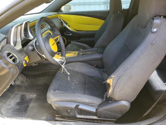 2G1FA1ED8B9114421 - 2011 CHEVROLET CAMARO LS YELLOW photo 14