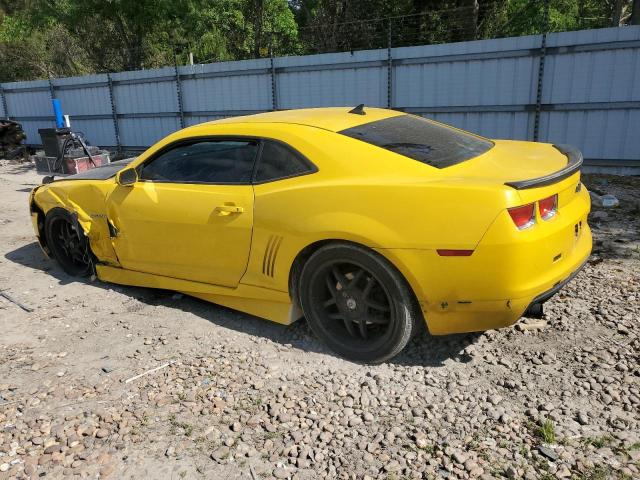 2G1FA1ED8B9114421 - 2011 CHEVROLET CAMARO LS YELLOW photo 4