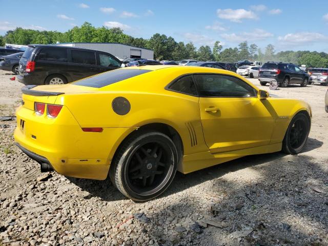 2G1FA1ED8B9114421 - 2011 CHEVROLET CAMARO LS YELLOW photo 5
