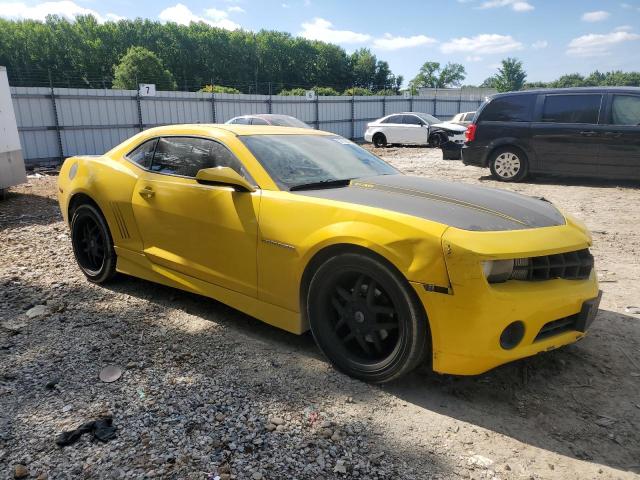 2G1FA1ED8B9114421 - 2011 CHEVROLET CAMARO LS YELLOW photo 7