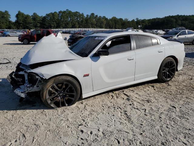 2C3CDXGJ2PH592651 - 2023 DODGE CHARGER SCAT PACK WHITE photo 1