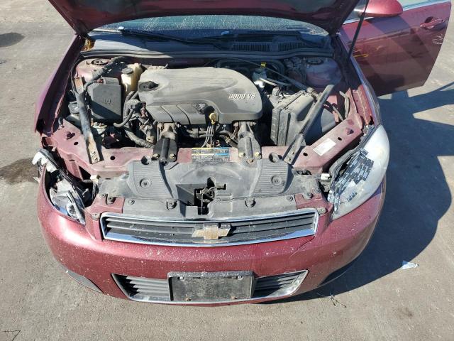 2G1WC57M491207590 - 2009 CHEVROLET IMPALA 2LT RED photo 11