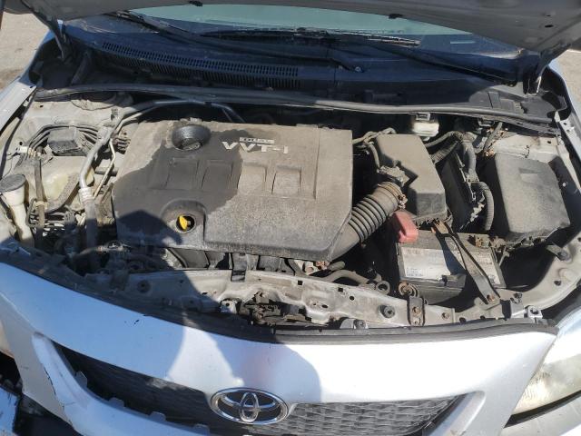 1NXBU4EE4AZ361214 - 2010 TOYOTA COROLLA BASE 银色 照片 11