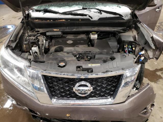5N1AR2MM9EC645931 - 2014 NISSAN PATHFINDER S 棕色 照片 11
