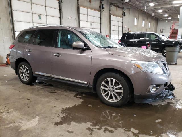 5N1AR2MM9EC645931 - 2014 NISSAN PATHFINDER S 棕色 照片 4