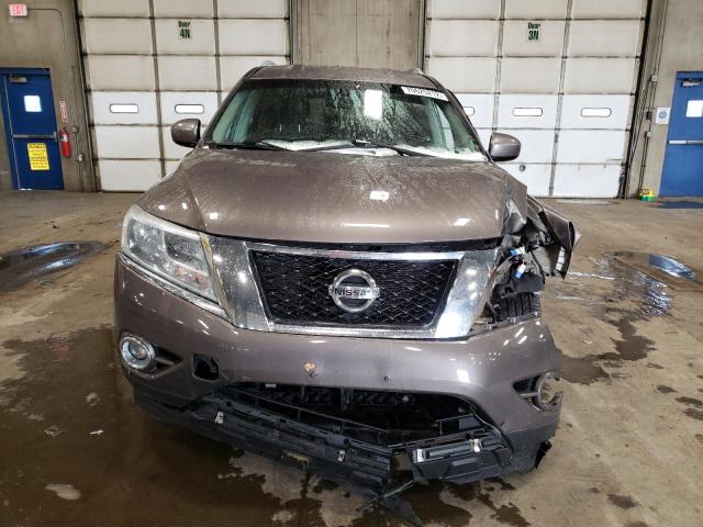 5N1AR2MM9EC645931 - 2014 NISSAN PATHFINDER S 棕色 照片 5