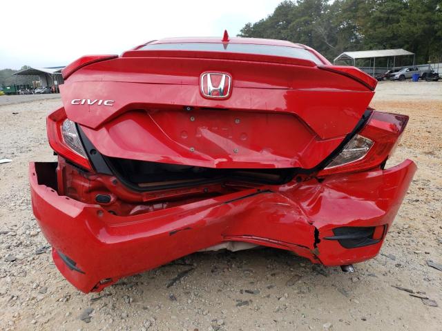 2HGFC1F36GH632792 - 2016 HONDA CIVIC EX RED photo 6