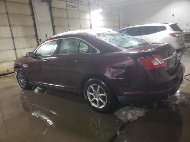 1FAHP2FW4BG111267 - 2011 FORD TAURUS LIMITED BURGUNDY photo 2