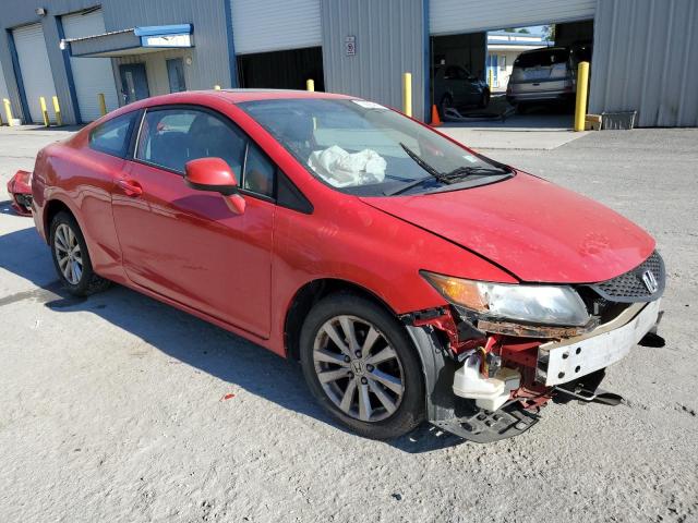 2HGFG3B03CH526287 - 2012 HONDA CIVIC EXL RED photo 4