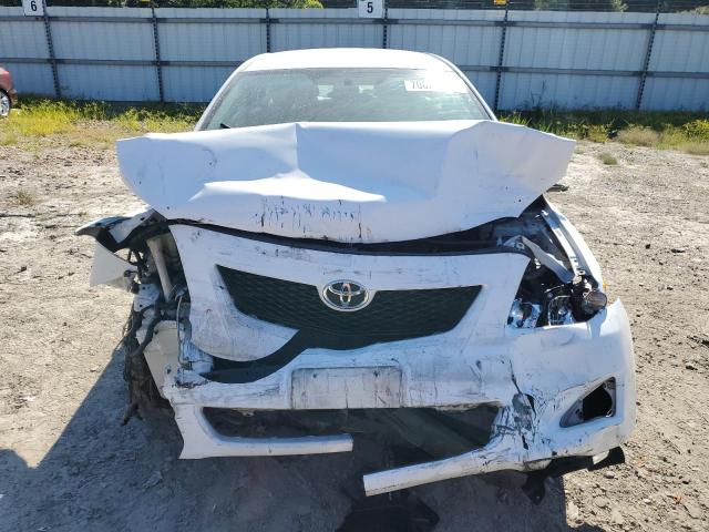 2T1BU4EE9AC323446 - 2010 TOYOTA COROLLA BASE WHITE photo 5