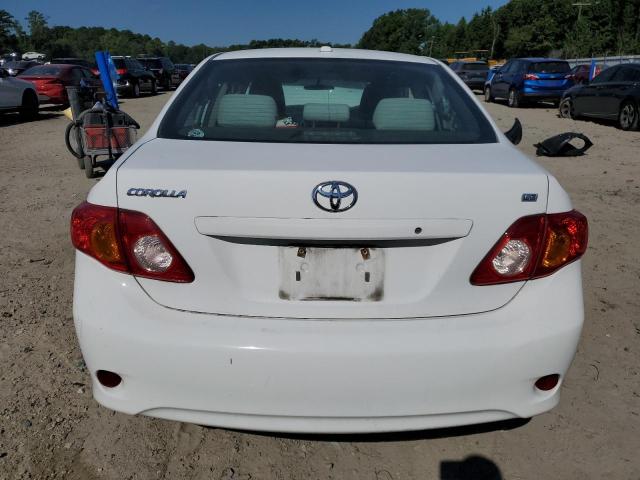 2T1BU4EE9AC323446 - 2010 TOYOTA COROLLA BASE WHITE photo 6