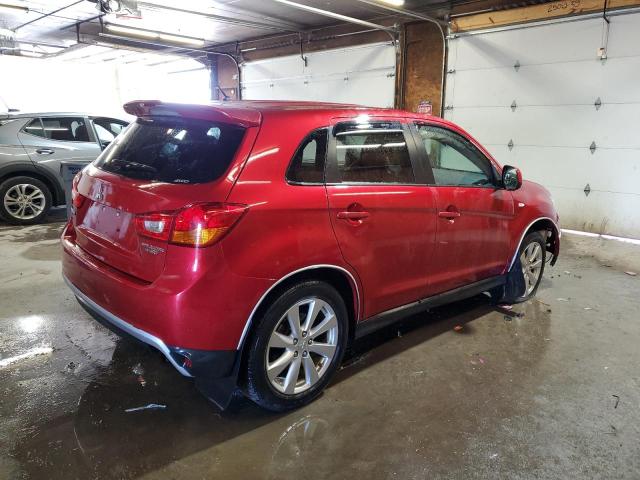 4A4AR3AU9DE012341 - 2013 MITSUBISHI OUTLANDER ES RED photo 3