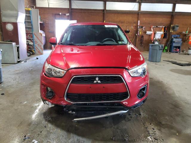 4A4AR3AU9DE012341 - 2013 MITSUBISHI OUTLANDER ES RED photo 5