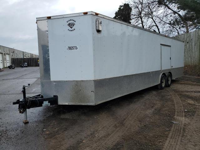 53NBE2822D1011274 - 2013 DIAM CAR HAULER WHITE photo 2