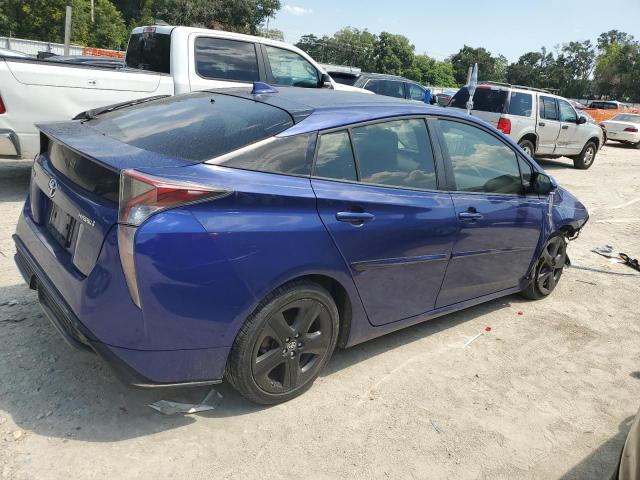 JTDKARFUXH3535724 - 2017 TOYOTA PRIUS BLUE photo 3