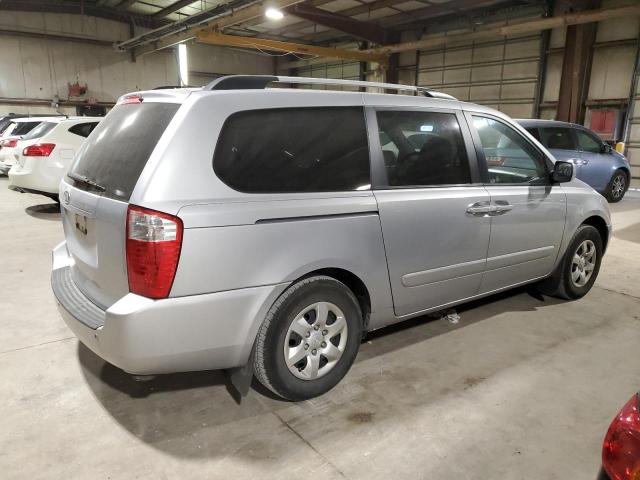 KNDMG4C37A6326550 - 2010 KIA SEDONA LX SILVER photo 3