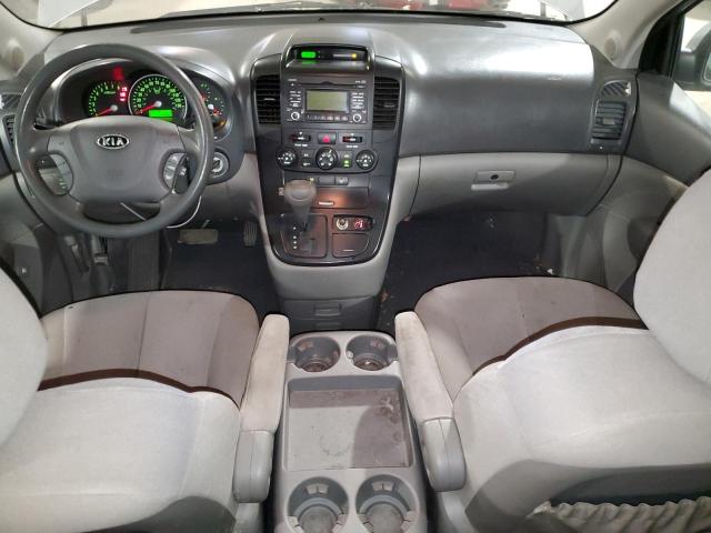 KNDMG4C37A6326550 - 2010 KIA SEDONA LX SILVER photo 8