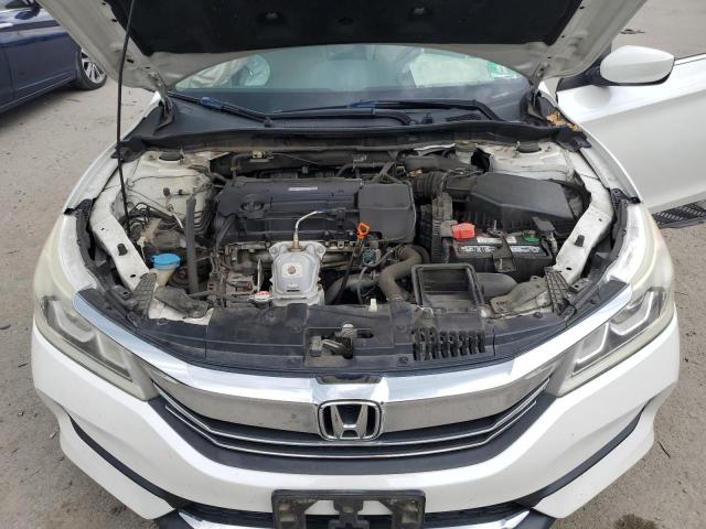 1HGCR2F30GA177377 - 2016 HONDA ACCORD LX WHITE photo 11
