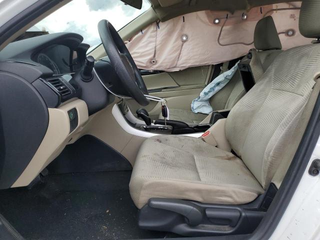 1HGCR2F30GA177377 - 2016 HONDA ACCORD LX WHITE photo 7