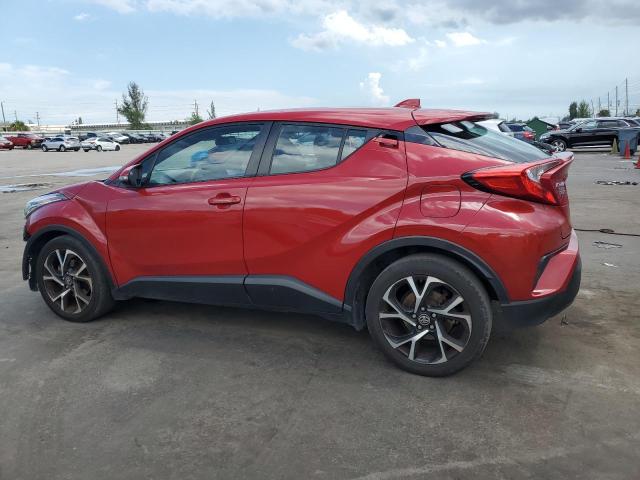 NMTKHMBX8MR133223 - 2021 TOYOTA C-HR XLE RED photo 2