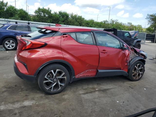 NMTKHMBX8MR133223 - 2021 TOYOTA C-HR XLE RED photo 3
