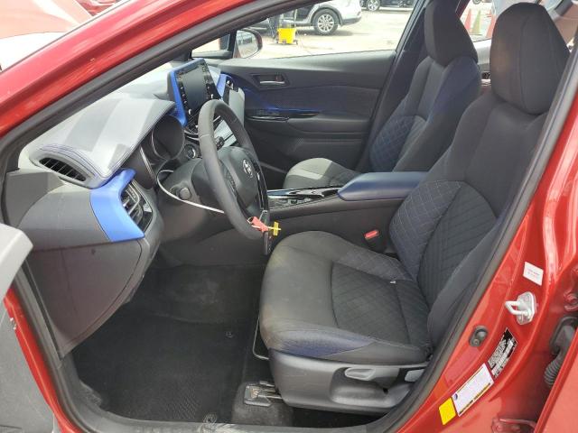 NMTKHMBX8MR133223 - 2021 TOYOTA C-HR XLE RED photo 7