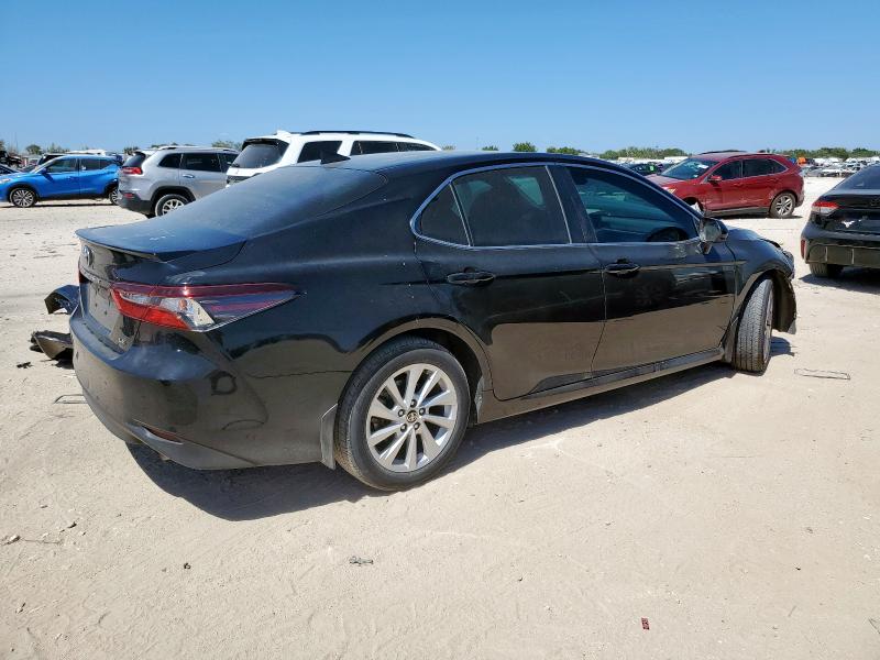 4T1C11AK1PU727937 - 2023 TOYOTA CAMRY LE BLACK photo 3
