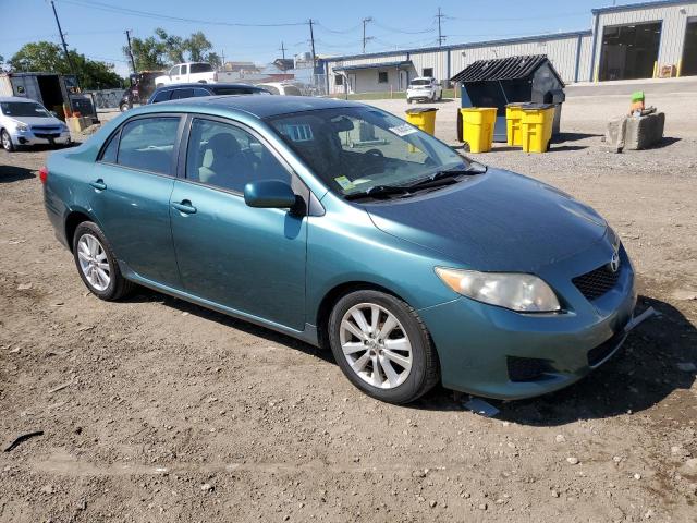 1NXBU4EE4AZ166603 - 2010 TOYOTA COROLLA BASE ტურკოუსი ფოტო 4