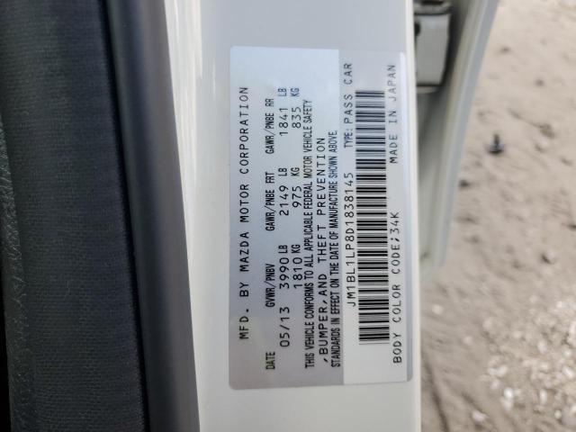 JM1BL1LP8D1838145 - 2013 MAZDA 3 I Ağ foto 12