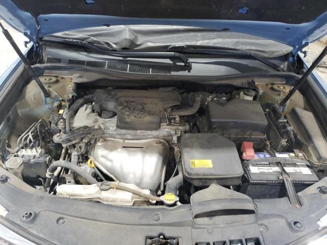 4T1BF1FK9CU567533 - 2012 TOYOTA CAMRY BASE BLUE photo 11