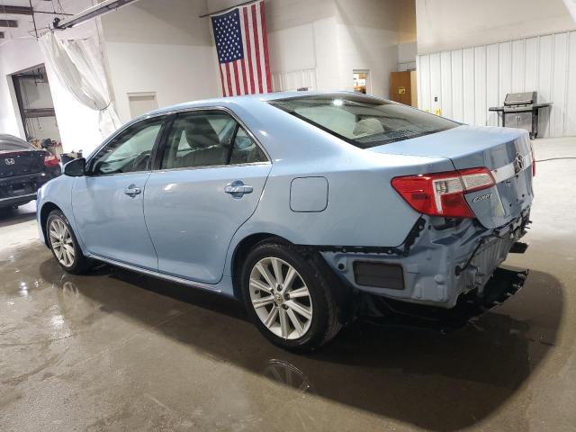 4T1BF1FK9CU567533 - 2012 TOYOTA CAMRY BASE BLUE photo 2