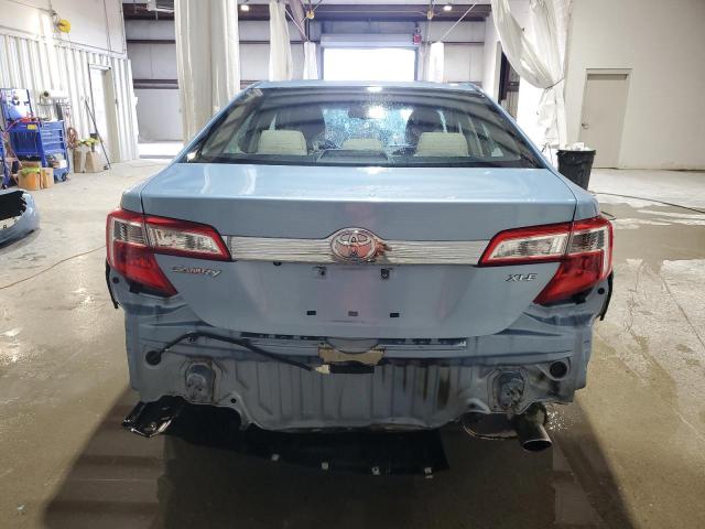 4T1BF1FK9CU567533 - 2012 TOYOTA CAMRY BASE BLUE photo 6