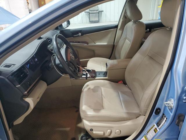 4T1BF1FK9CU567533 - 2012 TOYOTA CAMRY BASE BLUE photo 7
