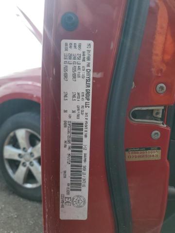 3C4PDCCG6CT251805 - 2012 DODGE JOURNEY SXT წითელი ფოტო 14