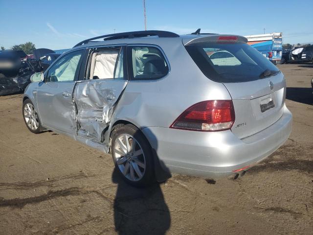 3VWPL7AJ1EM601277 - 2014 VOLKSWAGEN JETTA TDI SILVER photo 2