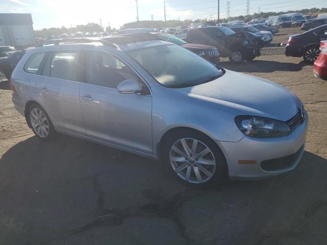 3VWPL7AJ1EM601277 - 2014 VOLKSWAGEN JETTA TDI SILVER photo 4