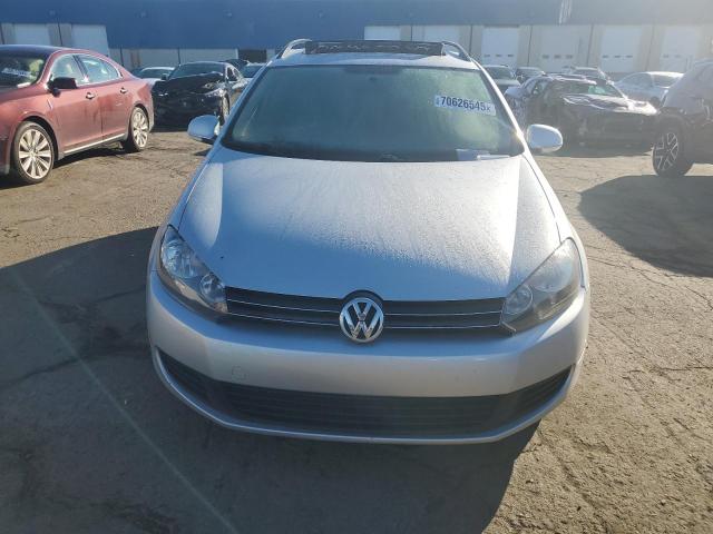 3VWPL7AJ1EM601277 - 2014 VOLKSWAGEN JETTA TDI SILVER photo 5