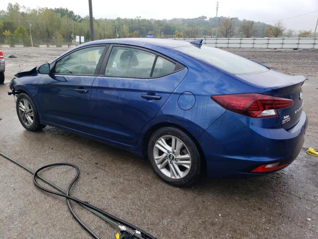 5NPD84LF9LH631726 - 2020 HYUNDAI ELANTRA SEL BLUE photo 2