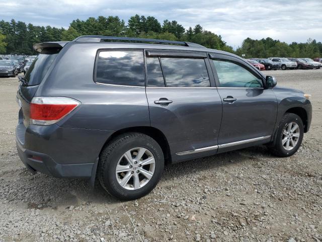 5TDBK3EH5CS105699 - 2012 TOYOTA HIGHLANDER BASE رمادي صورة 3